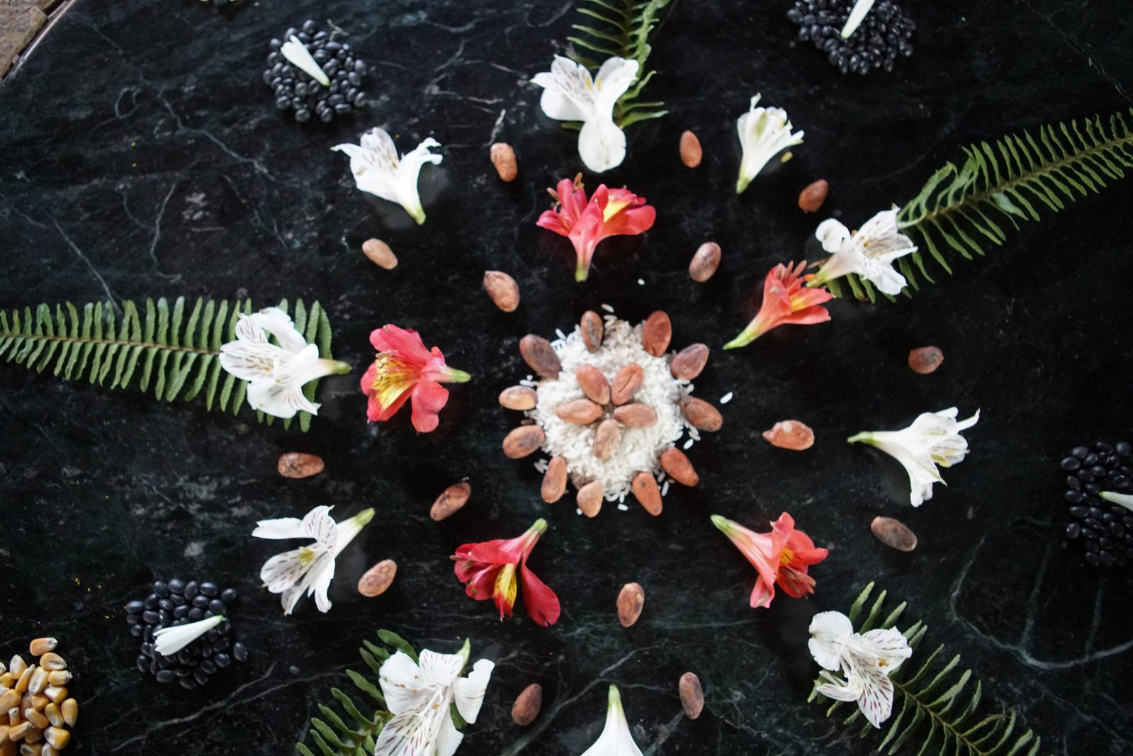 Floral mandala